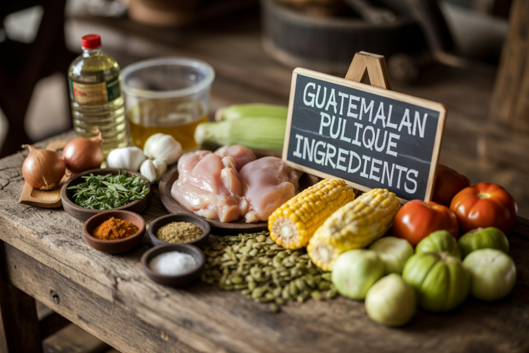 Guatemalan Pulique Recipe Ingredients