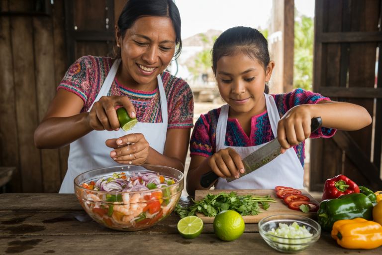 Guatemalan Shrimp Ceviche de Camarón Recipe Cooking Tips