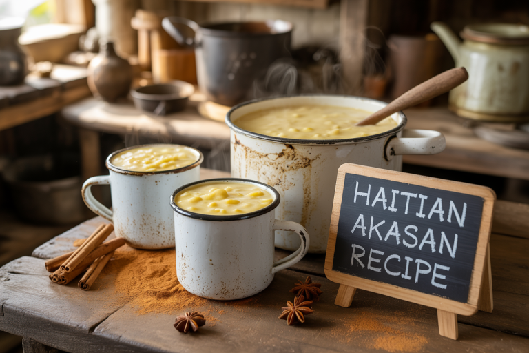 Haitian Akasan Recipe