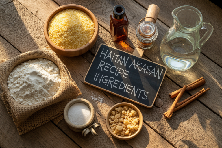 Haitian Akasan Recipe - Ingredients