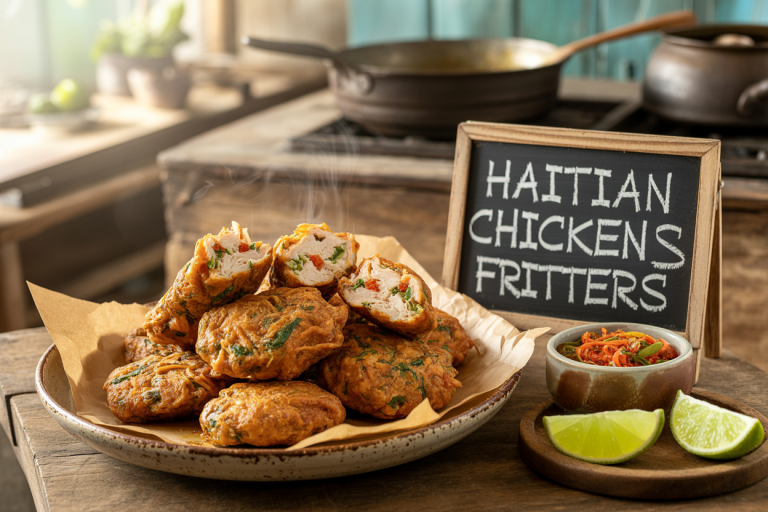 Haitian Chicken Fritters Recipe