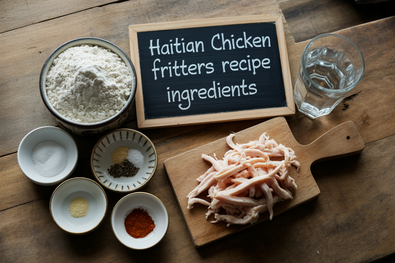 Haitian Chicken Fritters Recipe - Ingredients