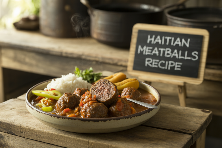 Haitian Meatballs Recipe
