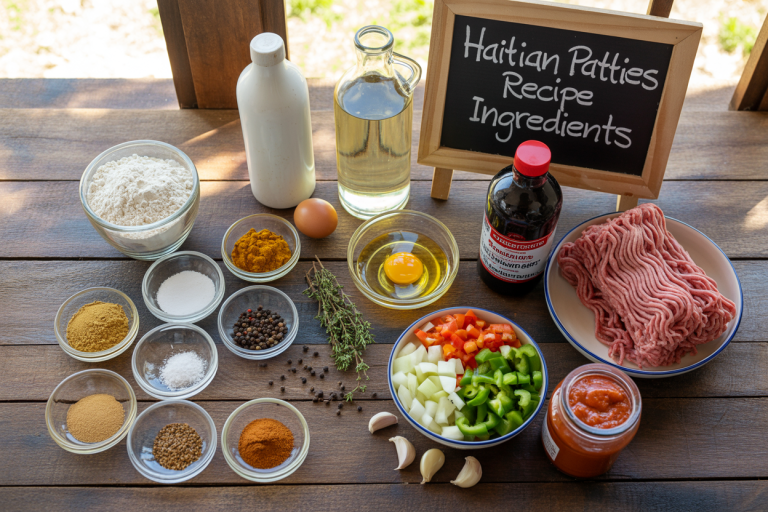 Haitian Patties Recipe - Ingredients