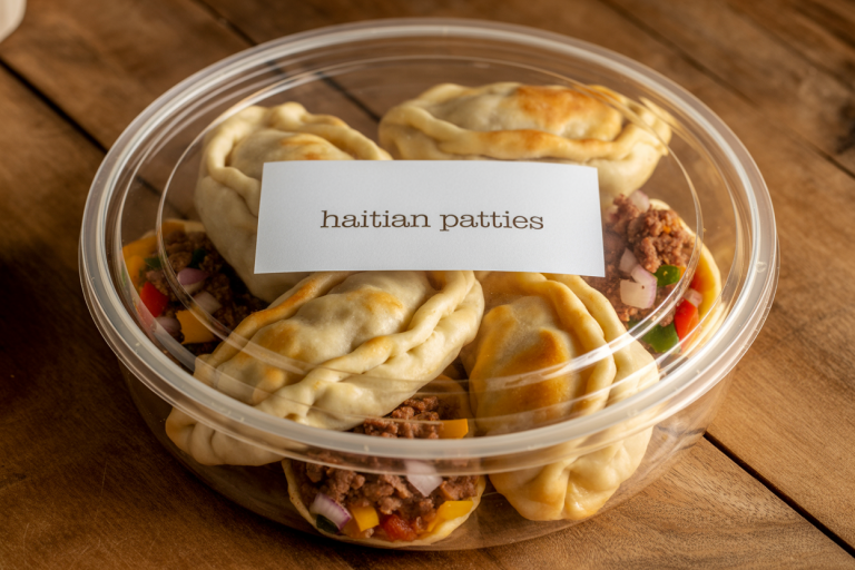 Haitian Patties Recipe - Storage