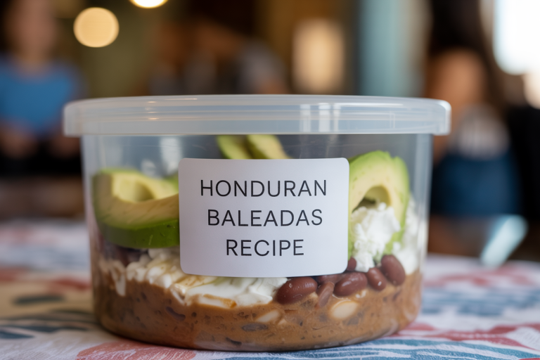 Honduran Baleadas Recipe Storage Tips
