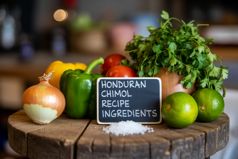 Honduran Chimol Recipe Ingredients