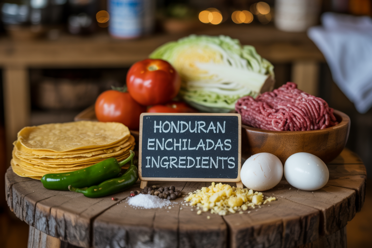 Honduran Enchiladas Ingredients