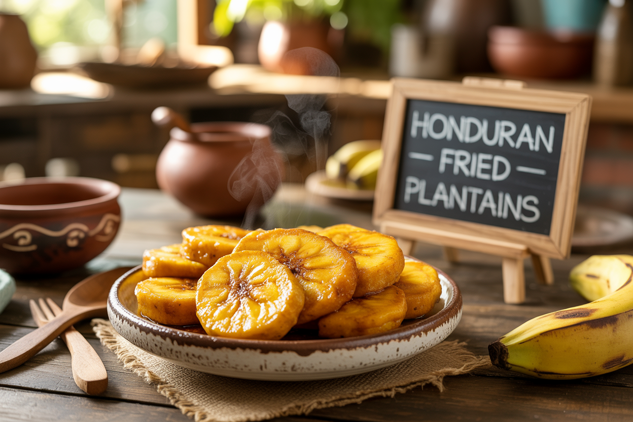 Honduran Fried Plantains