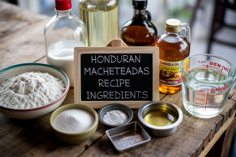 Honduran Macheteadas Recipe Ingredients