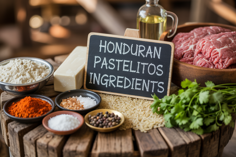 Honduran Pastelitos Ingredients