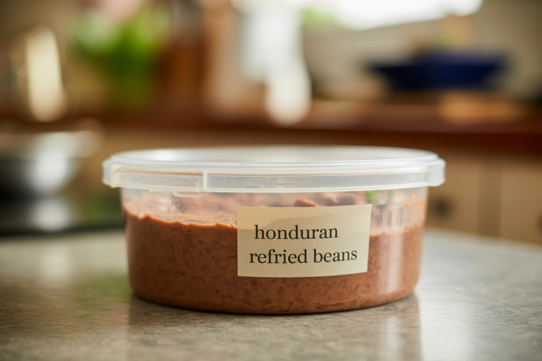 Honduran Refried Beans Storage Tips