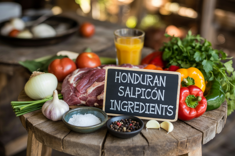Honduran Salpicón Ingredients
