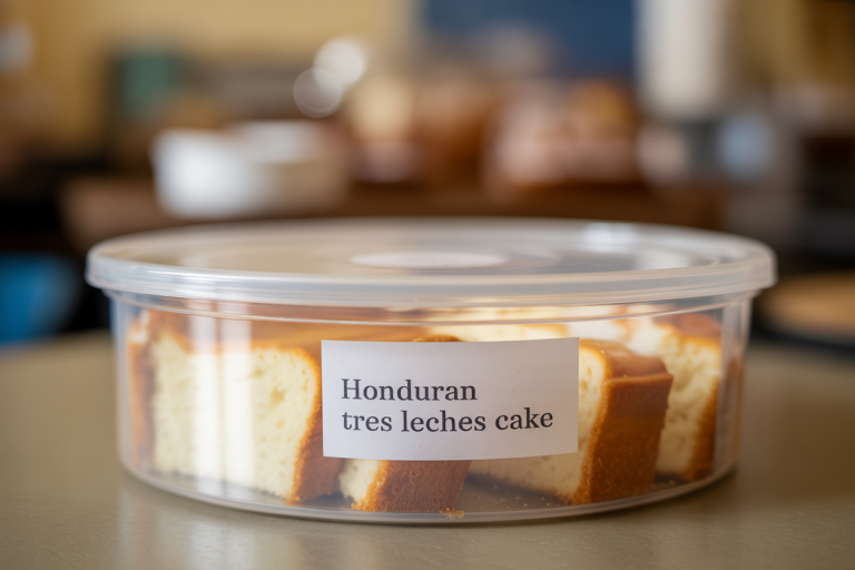 Honduran Tres Leches Cake Storage TIps