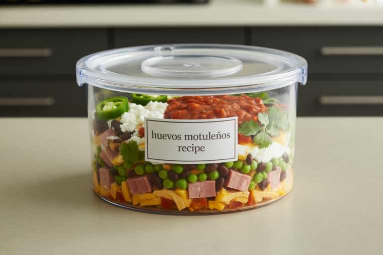 Huevos Motuleños Recipe Storage Tips