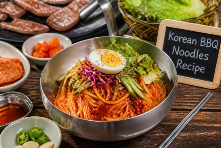 Korean BBQ Noodles Recipe