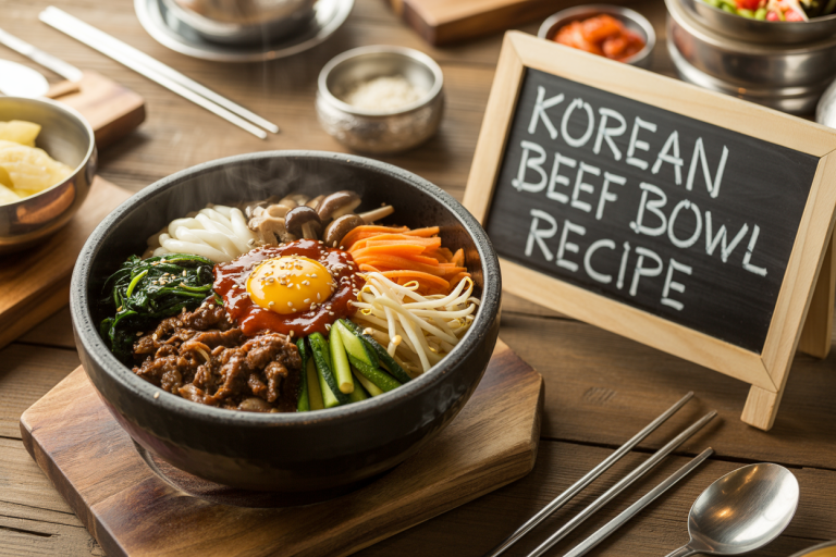Korean Beef Bowl Recipe