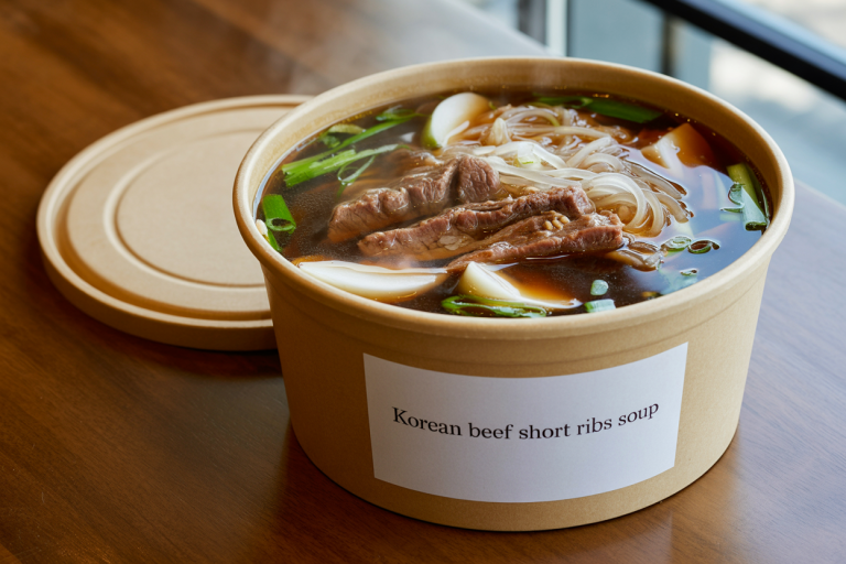 Korean Beef Short Ribs Soup Recipe - Storage