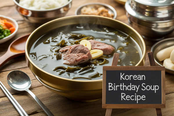 Korean Birthday Soup Recipe
