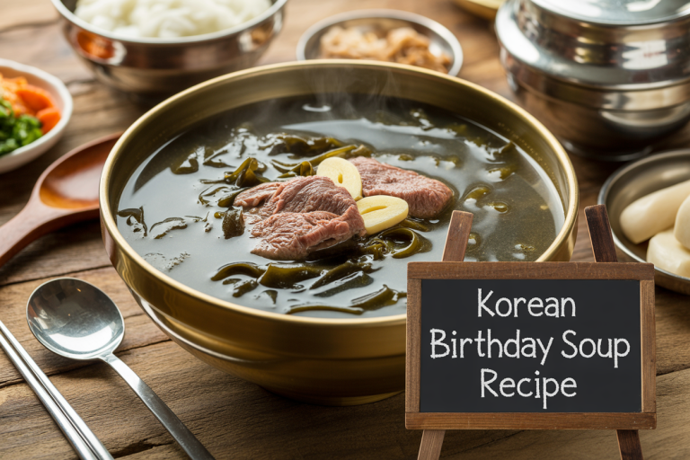 Korean Birthday Soup Recipe