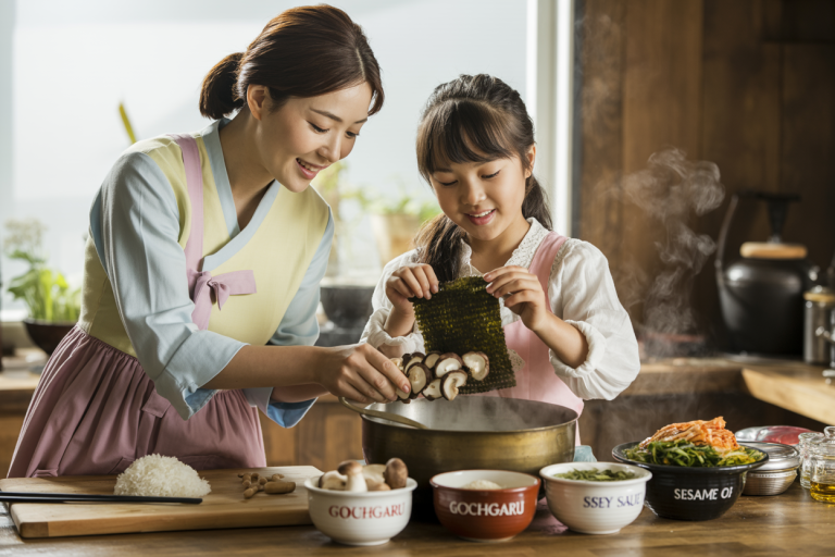 Korean Birthday Soup Recipe - Prep