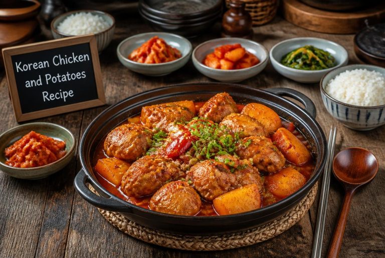 Korean Chicken and Potatoes Recipe
