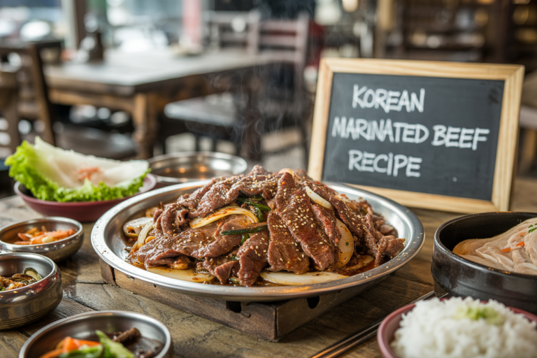 Korean Marinated Beef Recipe