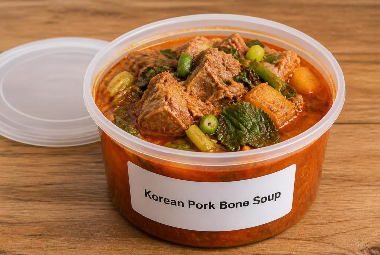 Korean Pork Bone Soup Recipe - Storage