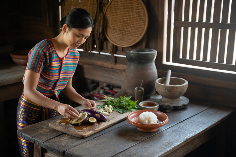 Laos Jeow Mak Keua Recipe Cooking TIps