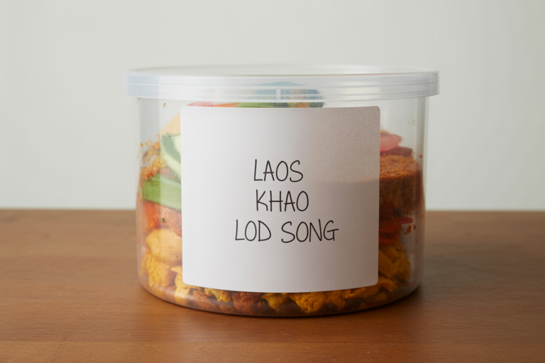 Laos Khao Lod Song Recipe Storage Tips