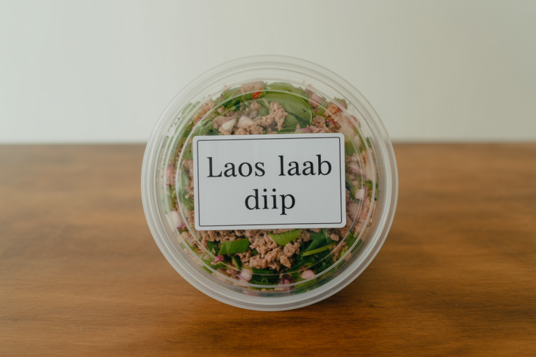 Laos Laab Diip Recipe Storage Tips