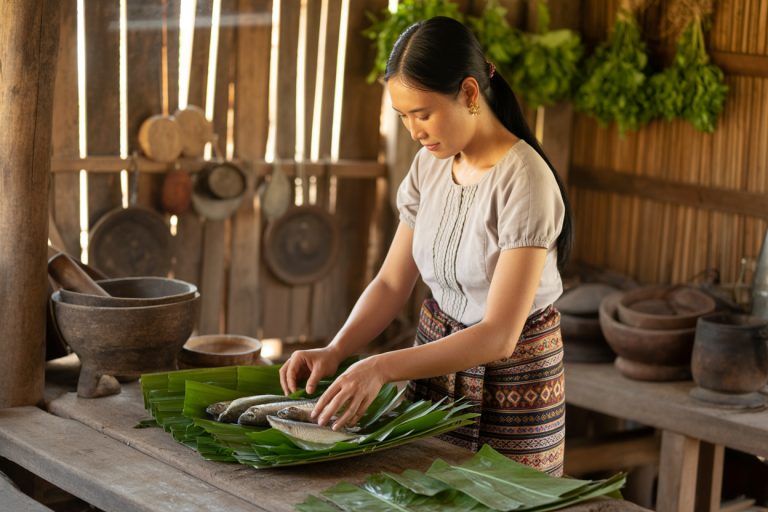 Laos Mok Pa Recipe Cooking TIps