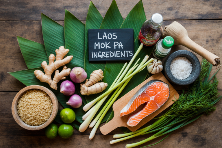 Laos Mok Pa Recipe Ingredients