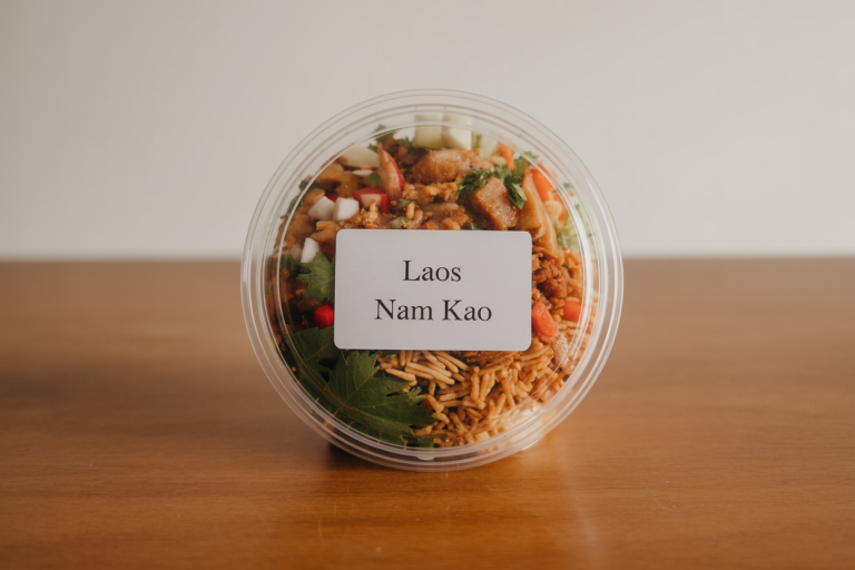 Laos Nam Kao Recipe Storage Tips