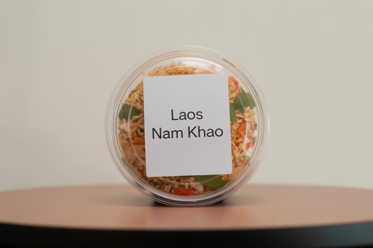 Laos Nam Khao Recipe Storage Tips