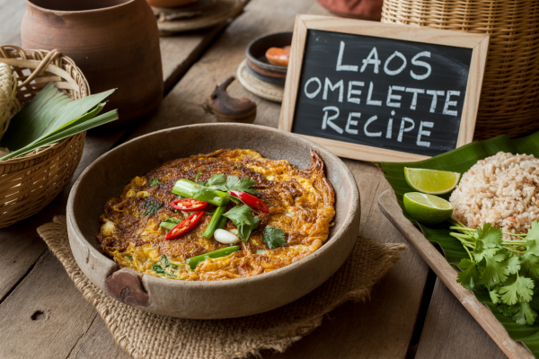 Laos Omelette Recipe