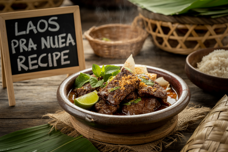 Laos Pra Nuea Recipe
