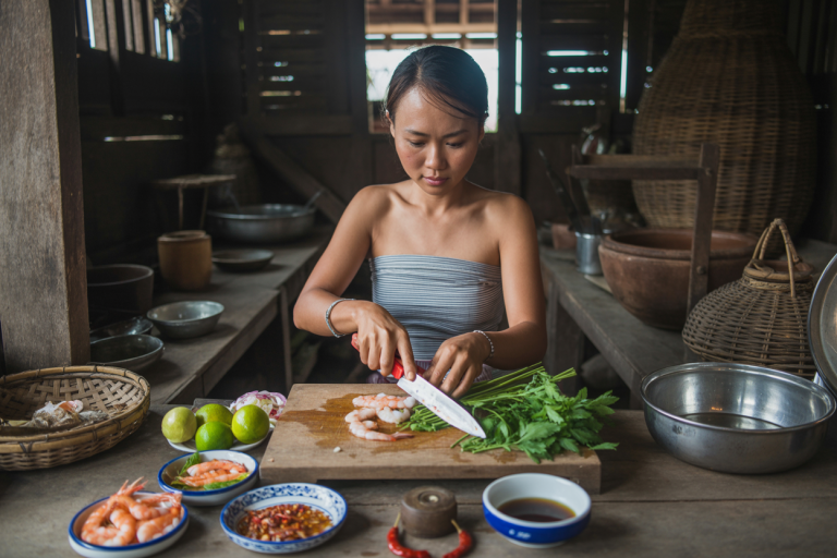 Laos Shrimp Larb Recipe Cooking TIps