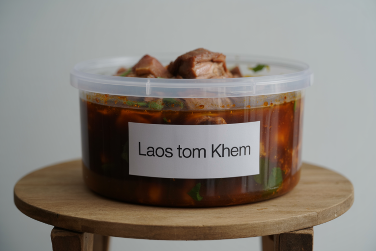 Laos Tom Khem Recipe Storage TIps