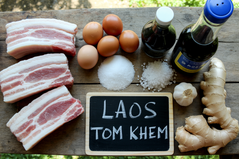 Laos Tom Khem Recipe Ingredients