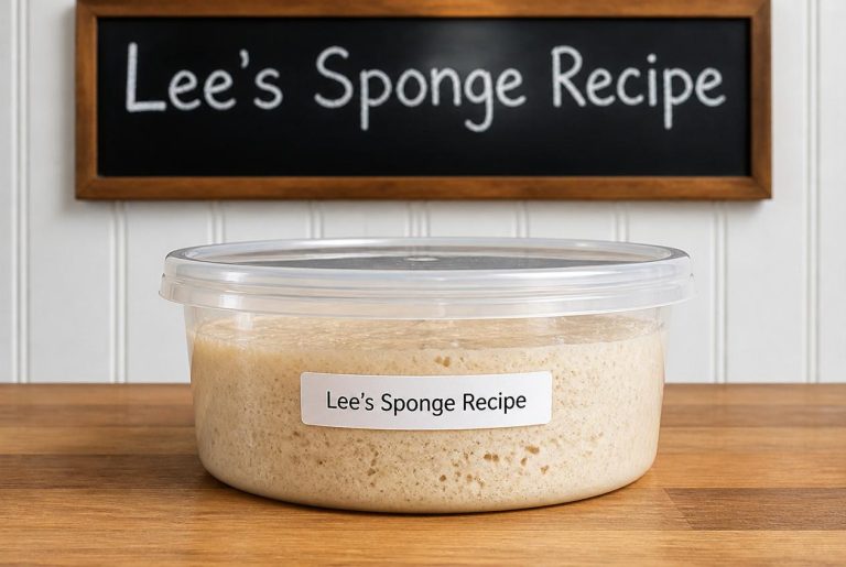 Lee's Sponge Recipe storage Tips