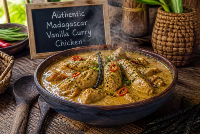 Madagascar Vanilla Curry Chicken Recipe