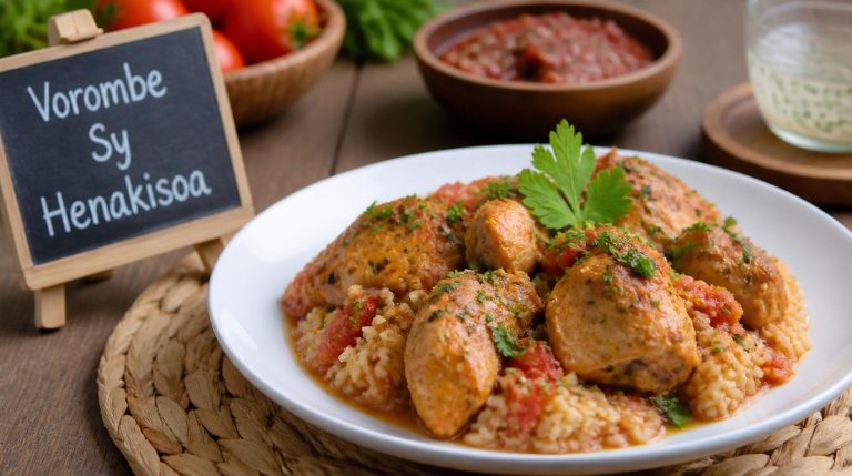 Madagascar Vorombe Sy Henakisoa Recipe