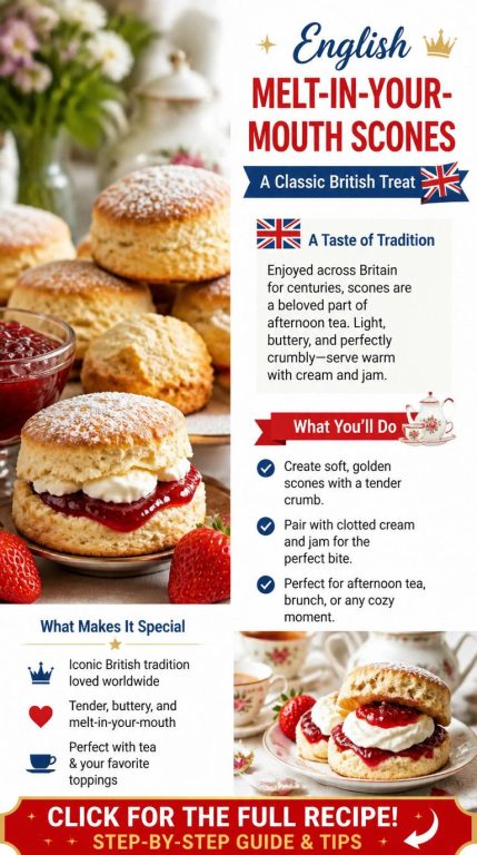 Melt-in-your-Mouth Scones Recipe