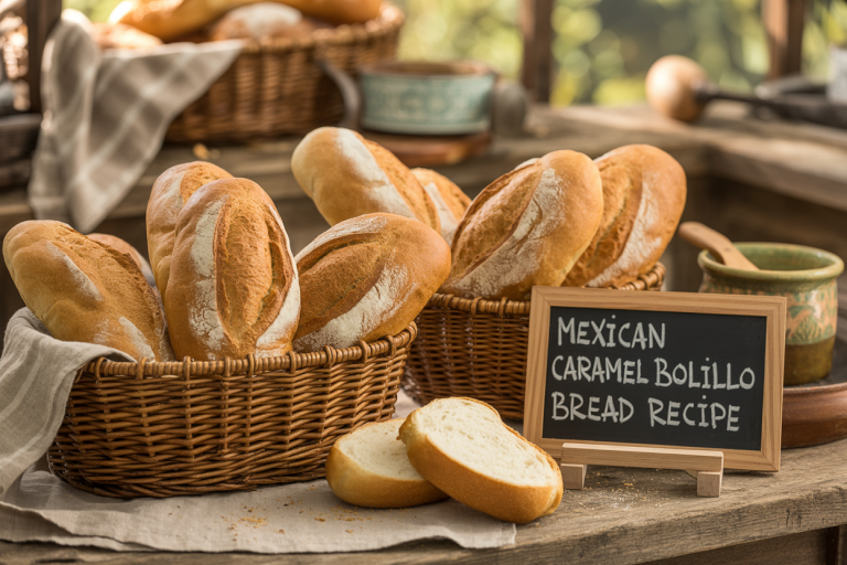 Mexican Caramel Bolillo Bread Recipe