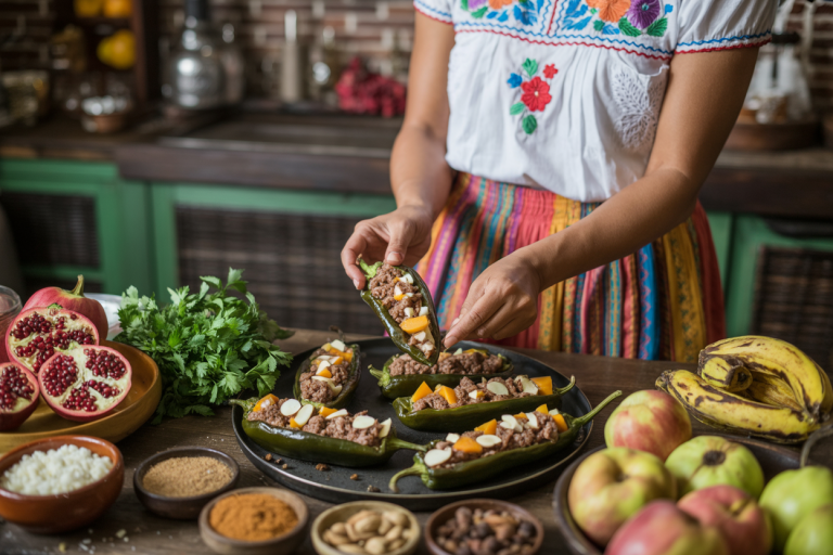 Mexican Chiles en Nogada Recipe Cooking TIps