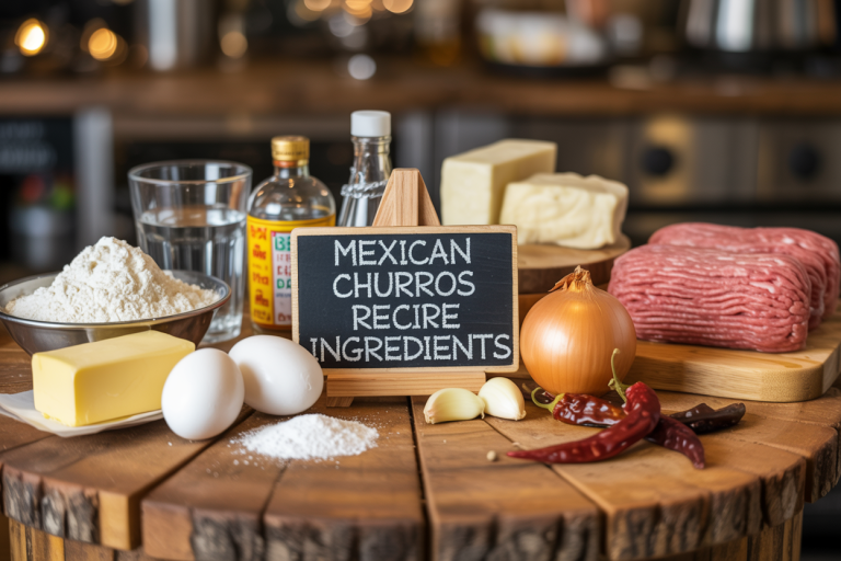 Mexican Churros Recipe Ingredients