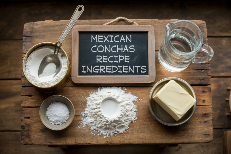 Mexican Conchas Recipe Ingredients