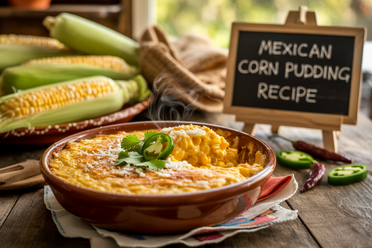 Mexican Corn Pudding Recipe