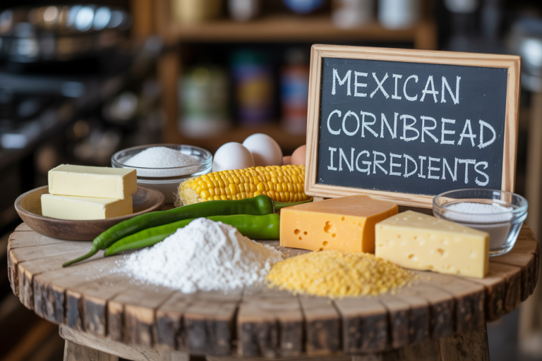 Mexican Cornbread Recipe Ingriedents